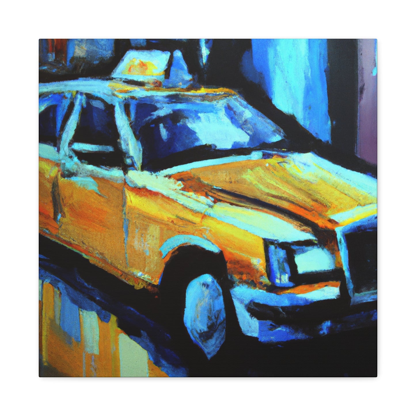 The Taxi Ride Home - Canvas