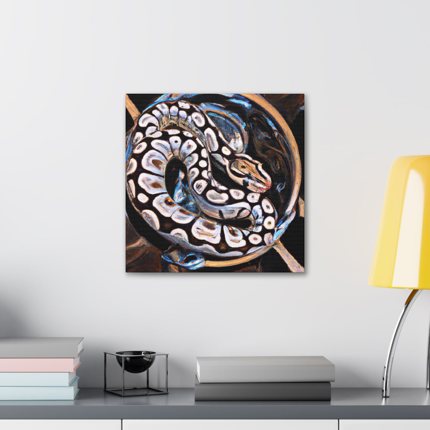 Python Ball Spirals - Canvas