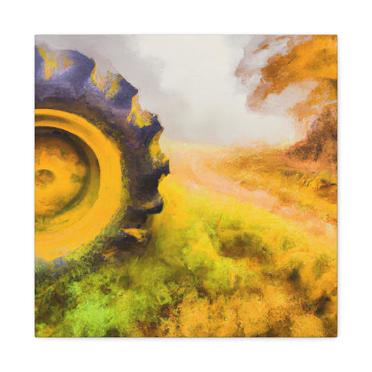 Tire of Strength Poster - Canvas