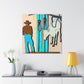 Hitching Post Majesty - Canvas