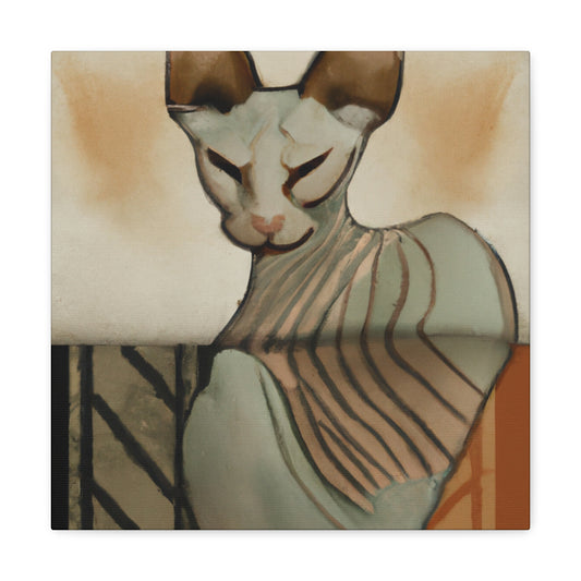 "Mysterious Sphynx Mystery" - Canvas