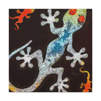 Lizard Eternal Patience - Canvas