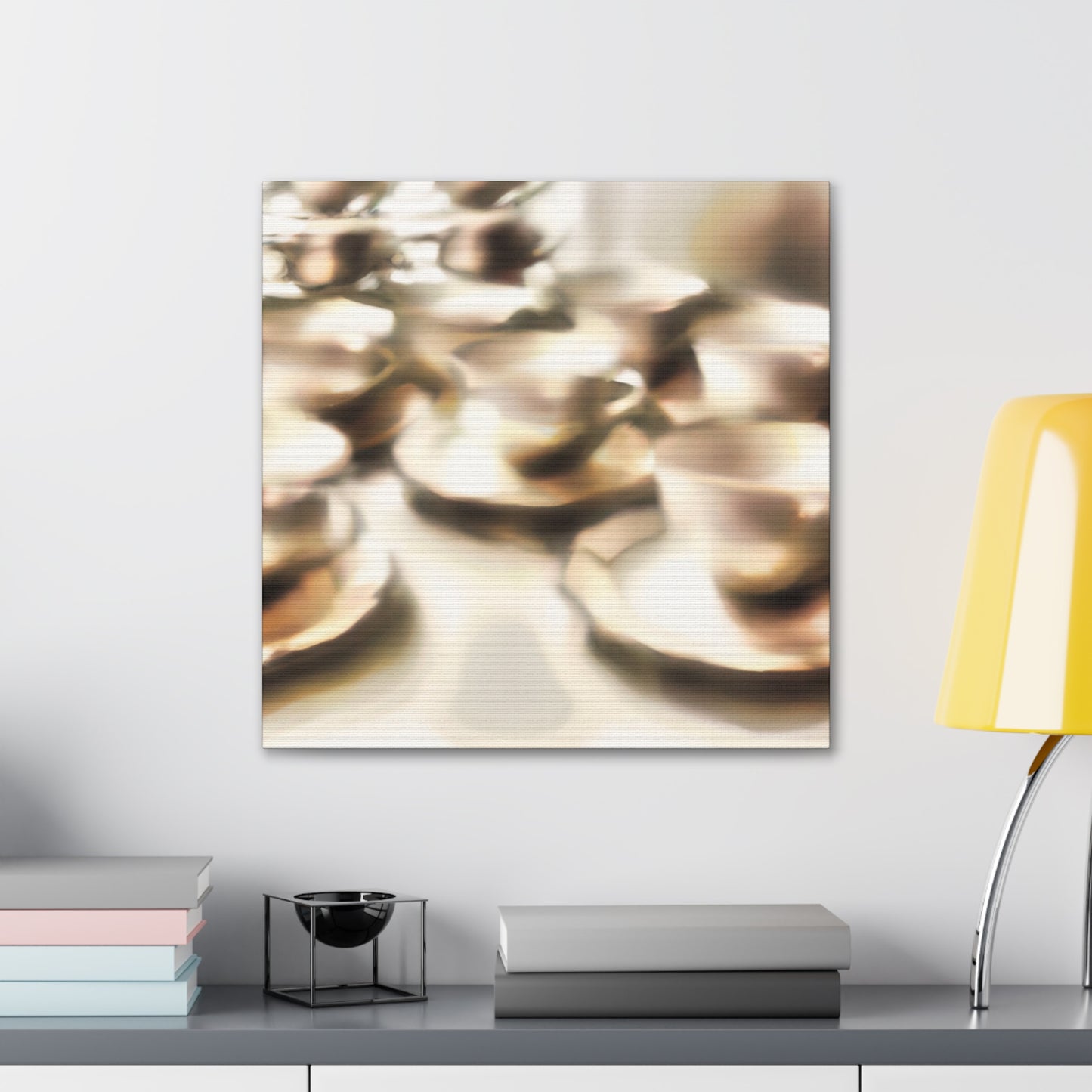 "Tea Cups in Twilight" - Canvas