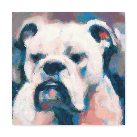 American Bulldog Impression - Canvas