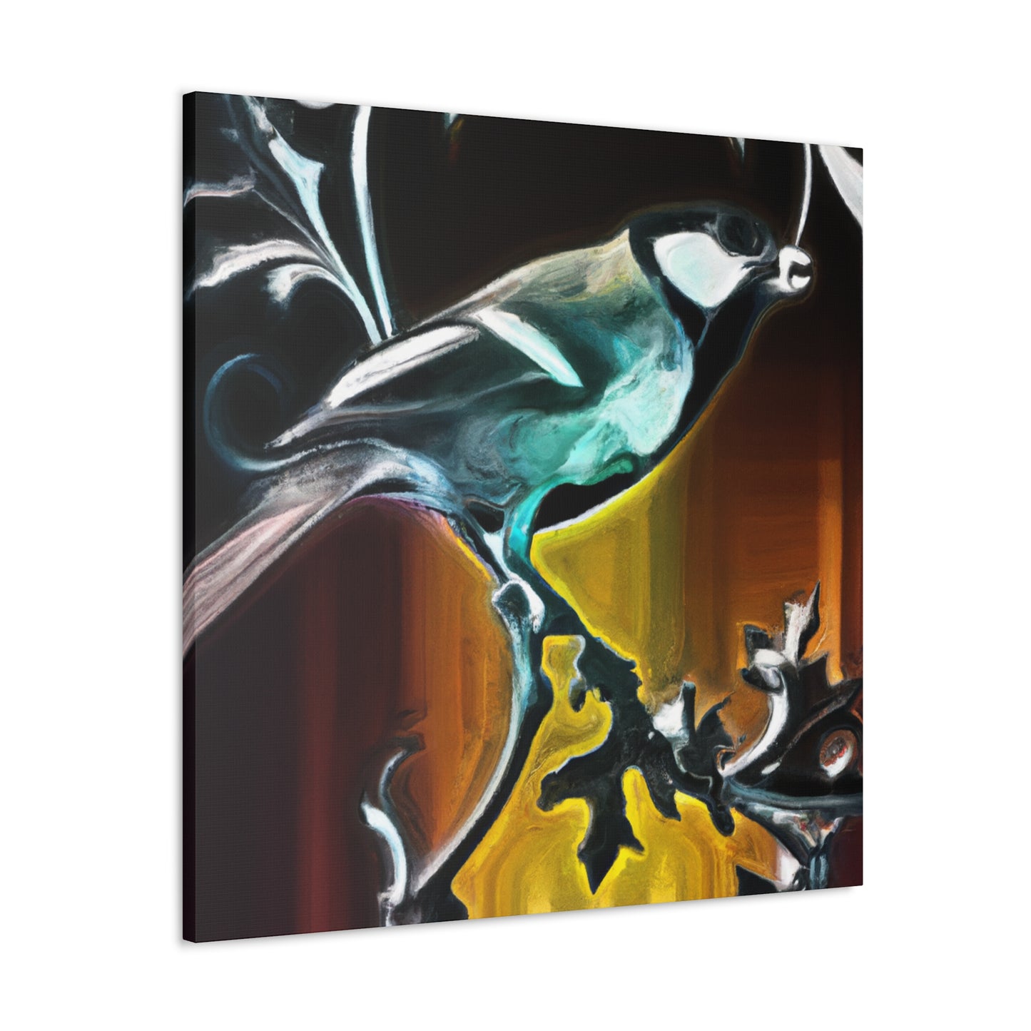 "Titmouse in Splendor" - Canvas