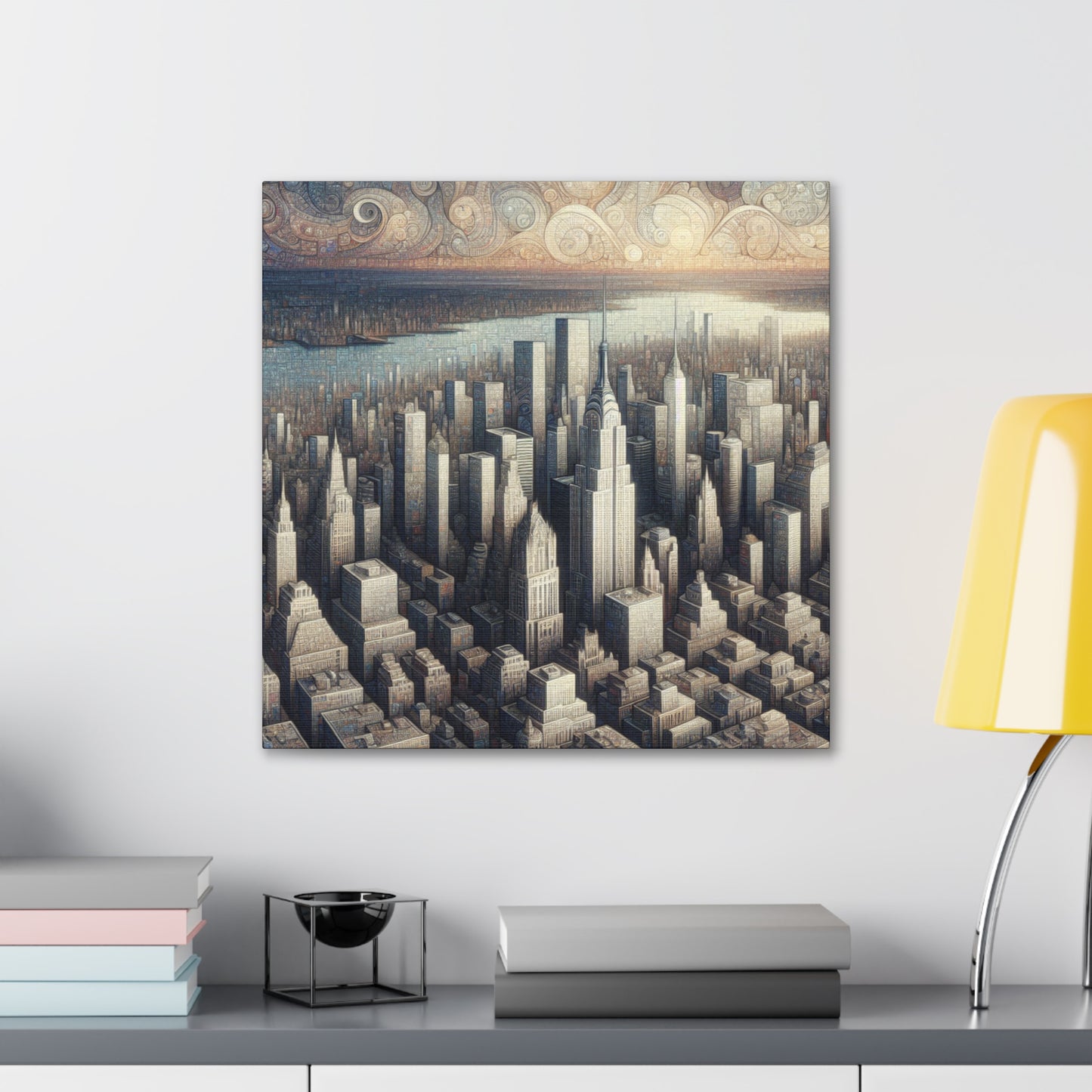 City of Concrete Dreams - Canvas