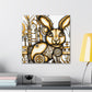 Rabbit in Steamsteel - Canvas