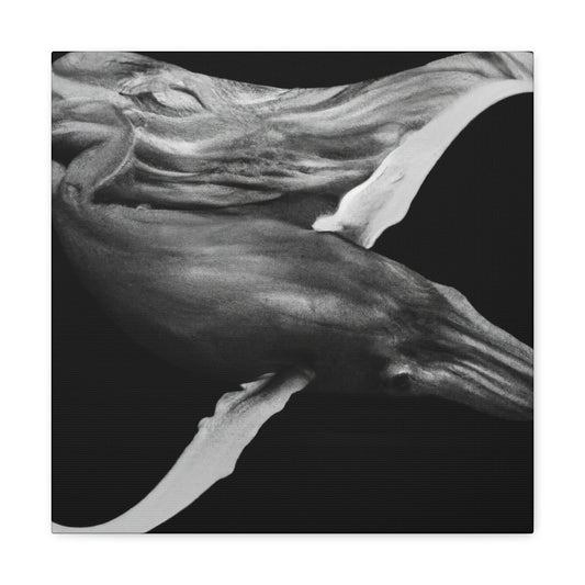 "Humpback Whale Symphony" - Canvas