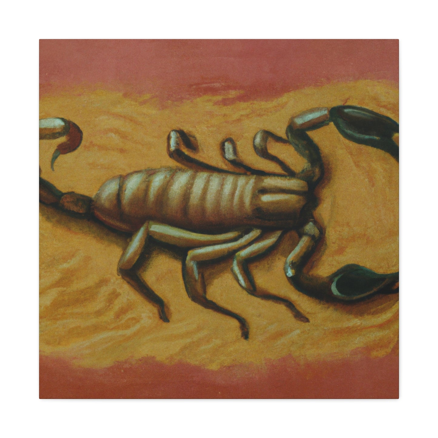 Scorpion in Surreality - Canvas