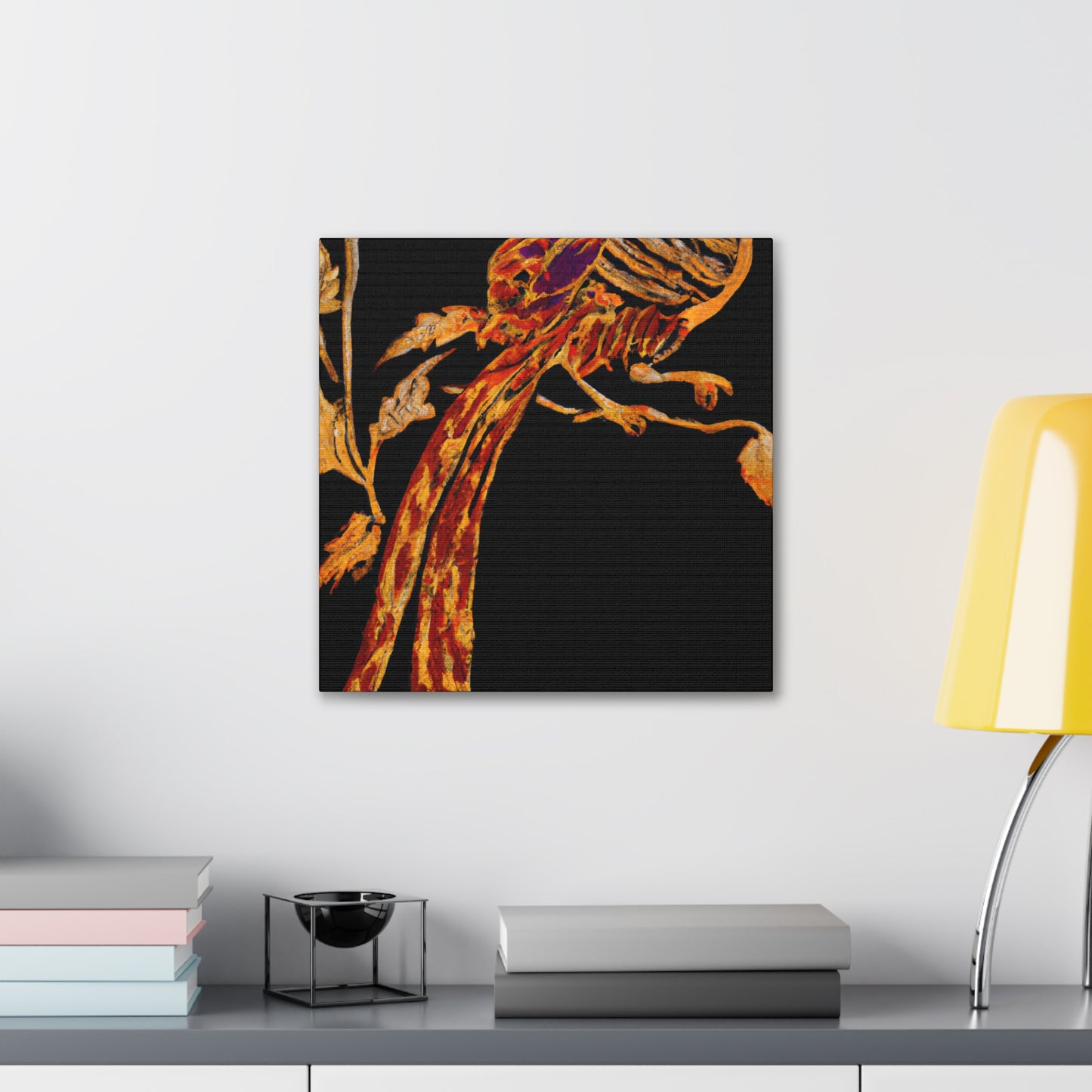 Golden Pheasant Splendor - Canvas