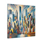 "Urban Vibrancy: Chicago Revived" - Canvas