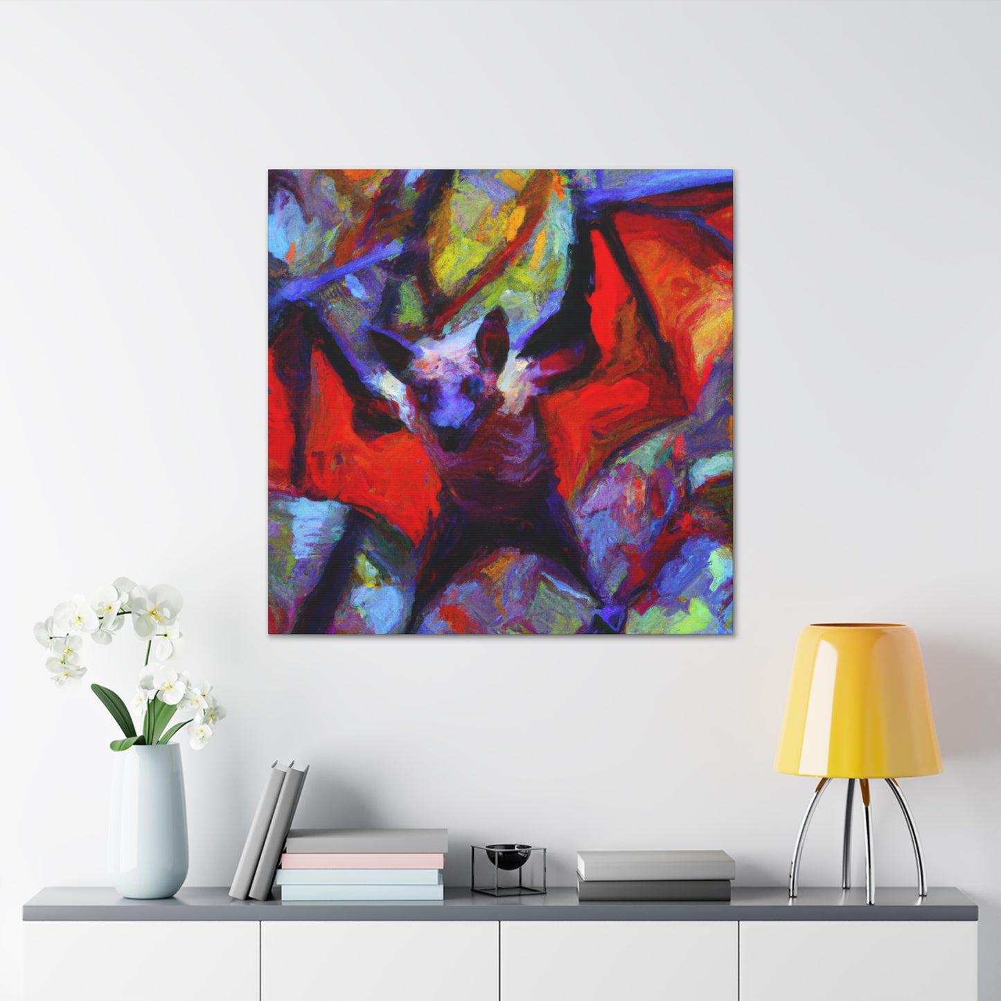 Indian Flying Foxes - Canvas