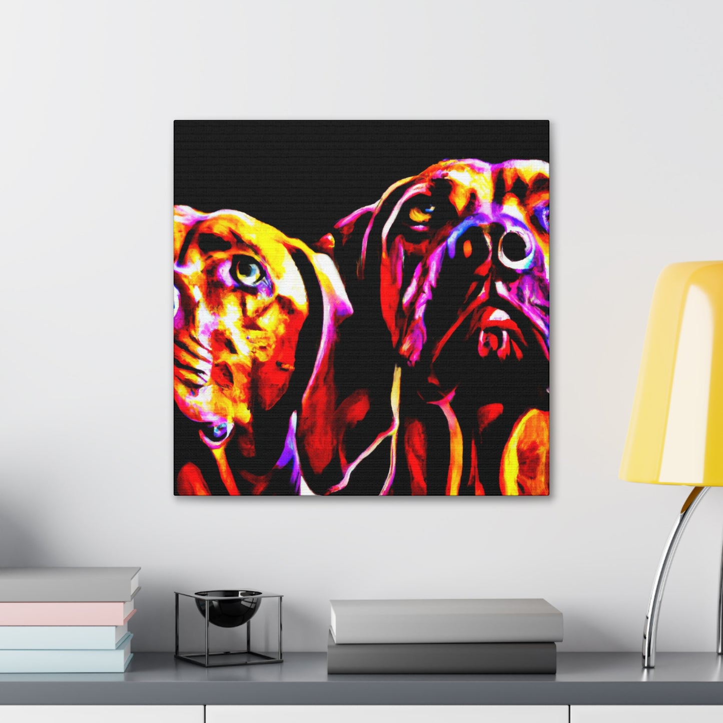 Ridgeback in the Sunset - Canvas