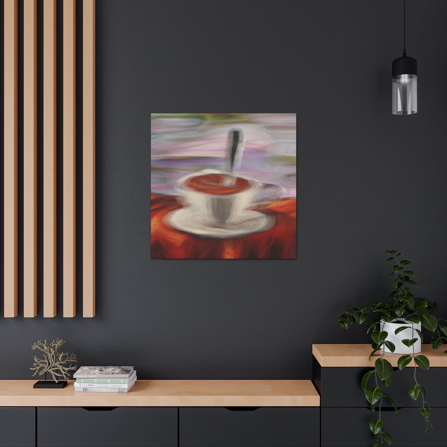 Coffee Cup Awesomeness - Canvas