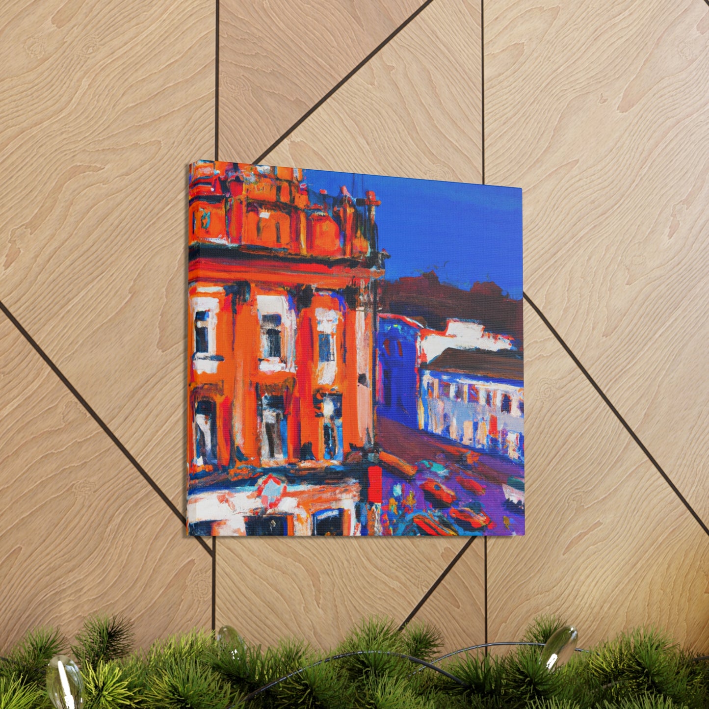 "Victorian Grandeur Reflected" - Canvas