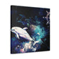 Dancing Dolphin Delight - Canvas