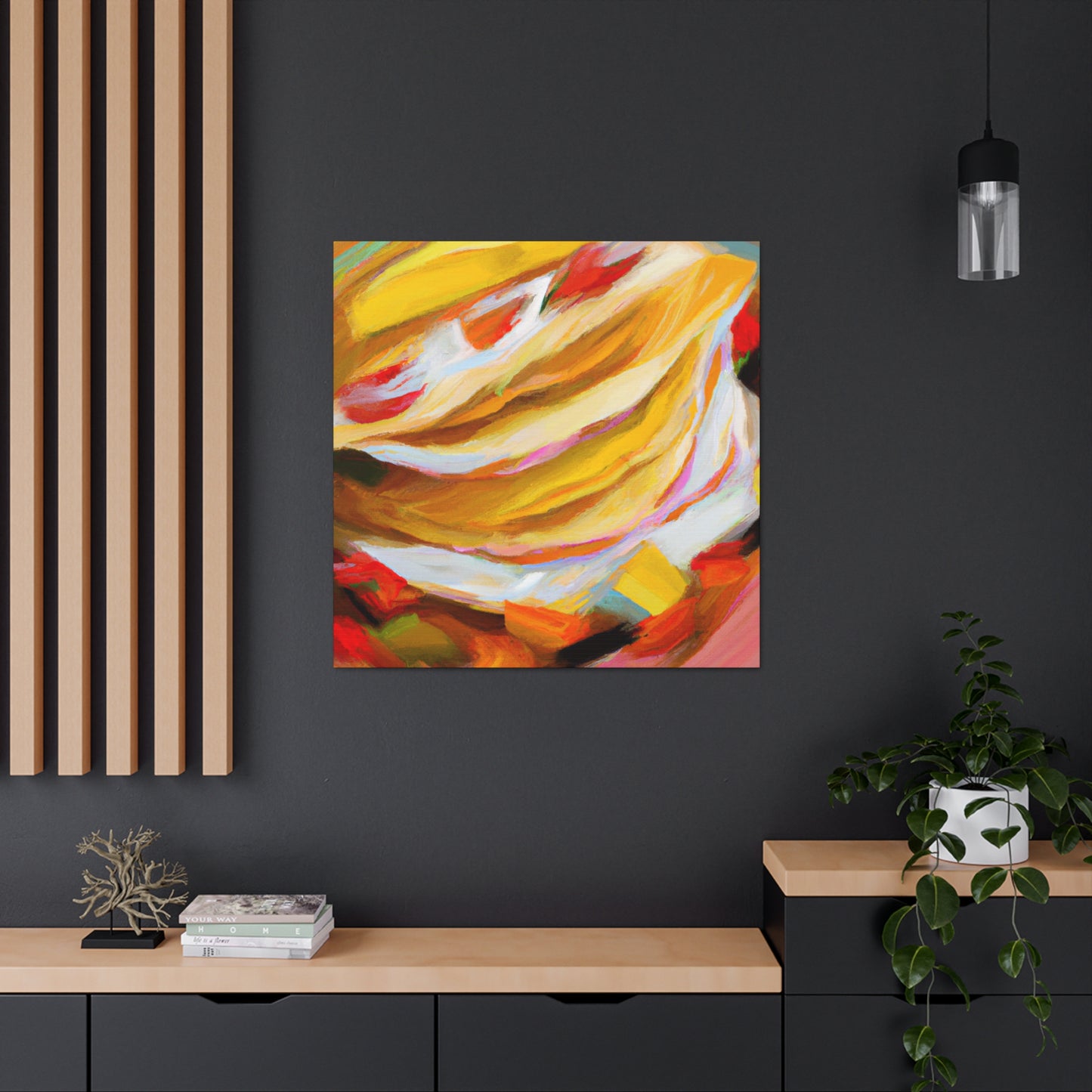 "Pancakes with Fauvism" - Canvas