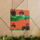 Tractor's Tranquil Harvest - Canvas