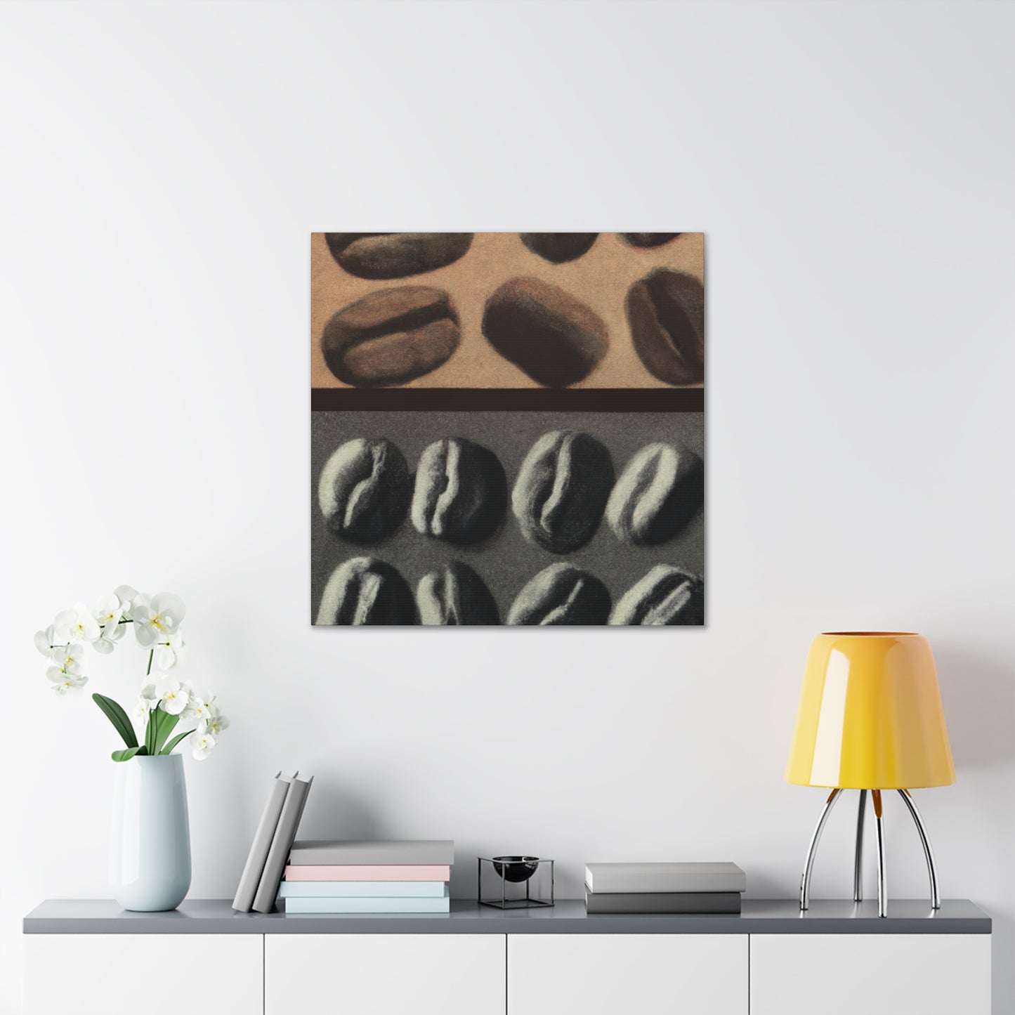 "Coffee Delightful Aroma" - Canvas