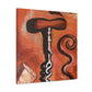 "Corkscrew Whimsicality" - Canvas