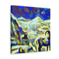 Mountain Goat Liberation - Canvas