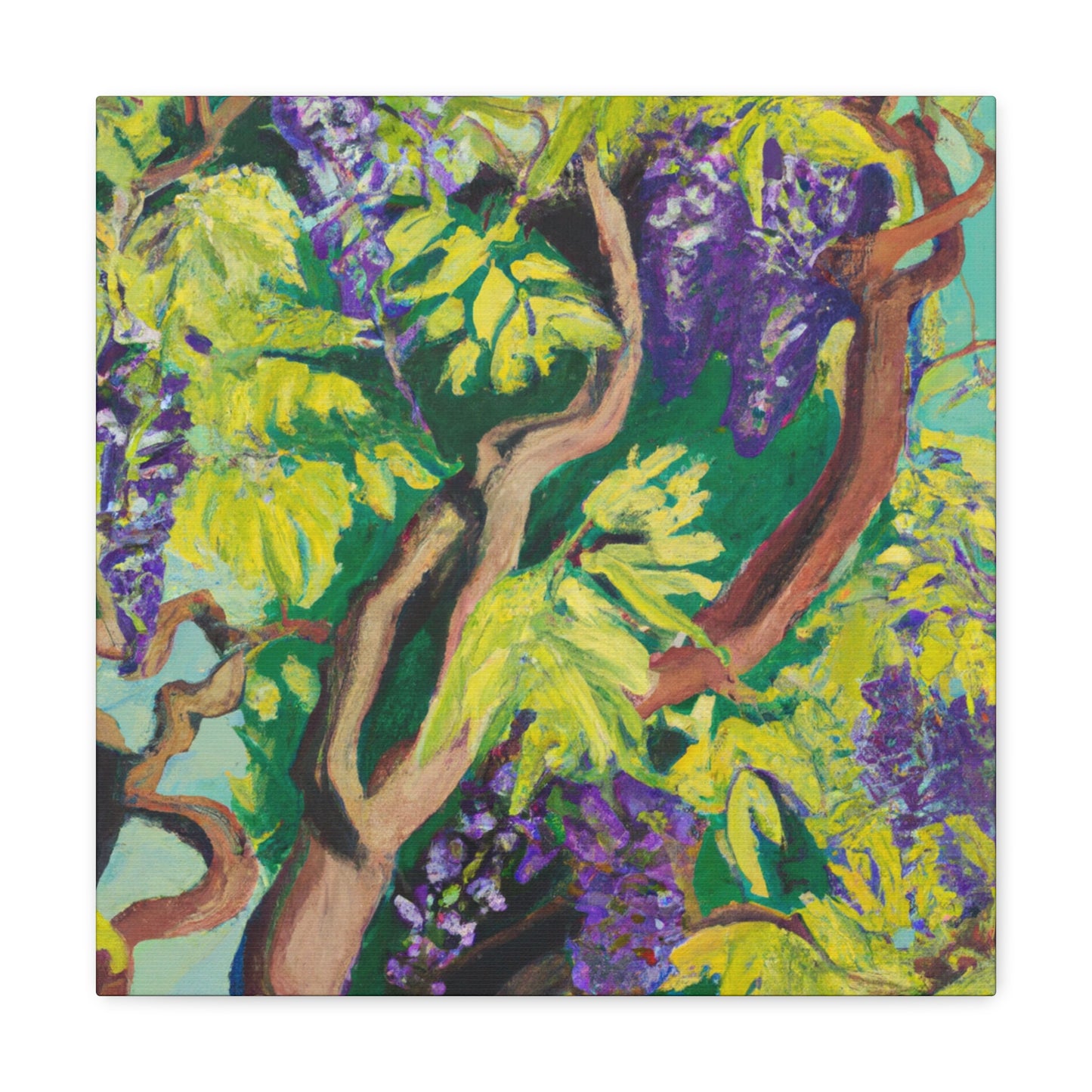 "Wisteria In Bloom" - Canvas