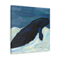 Bowhead Whale Abstraction - Canvas