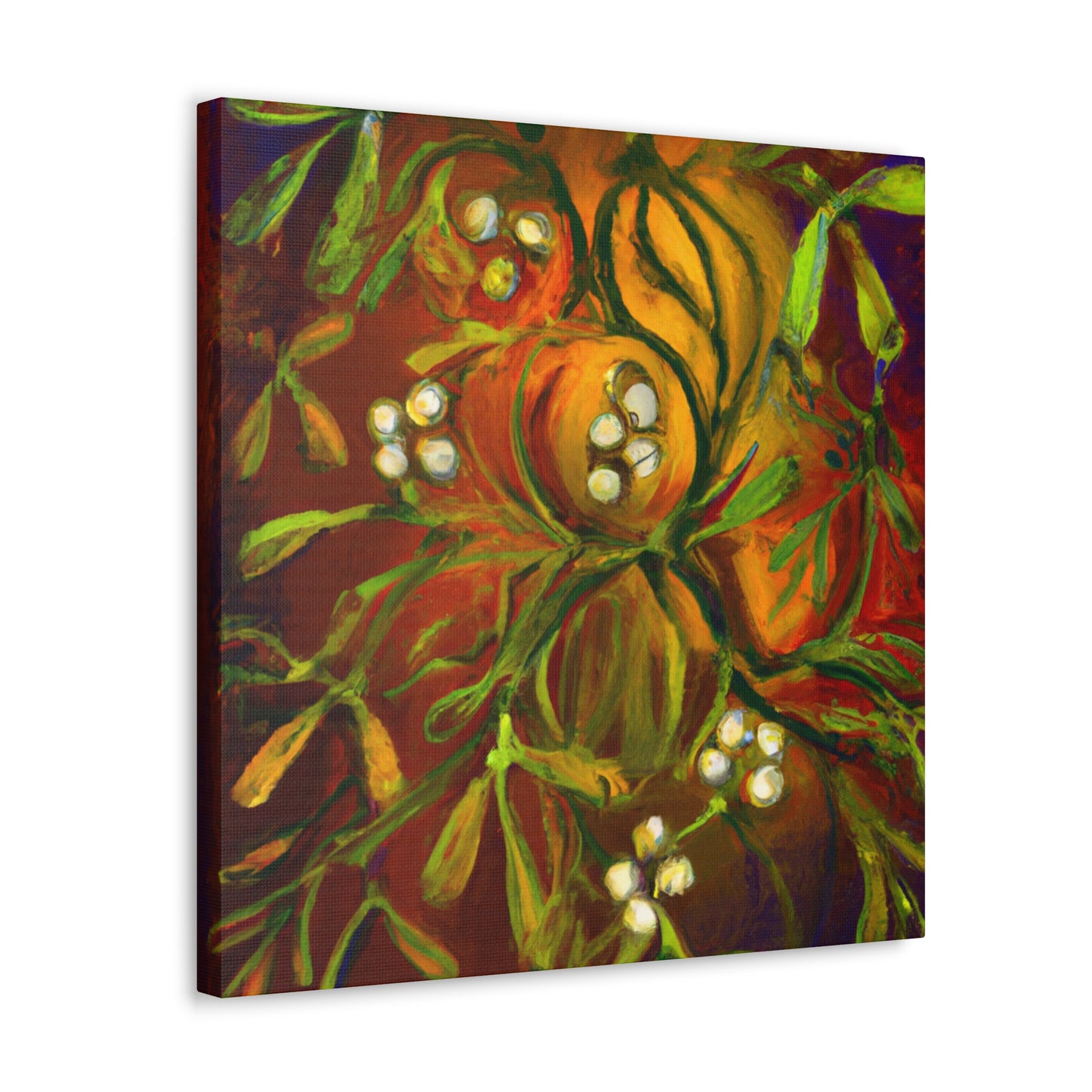 Mistletoe Magic Scene - Canvas