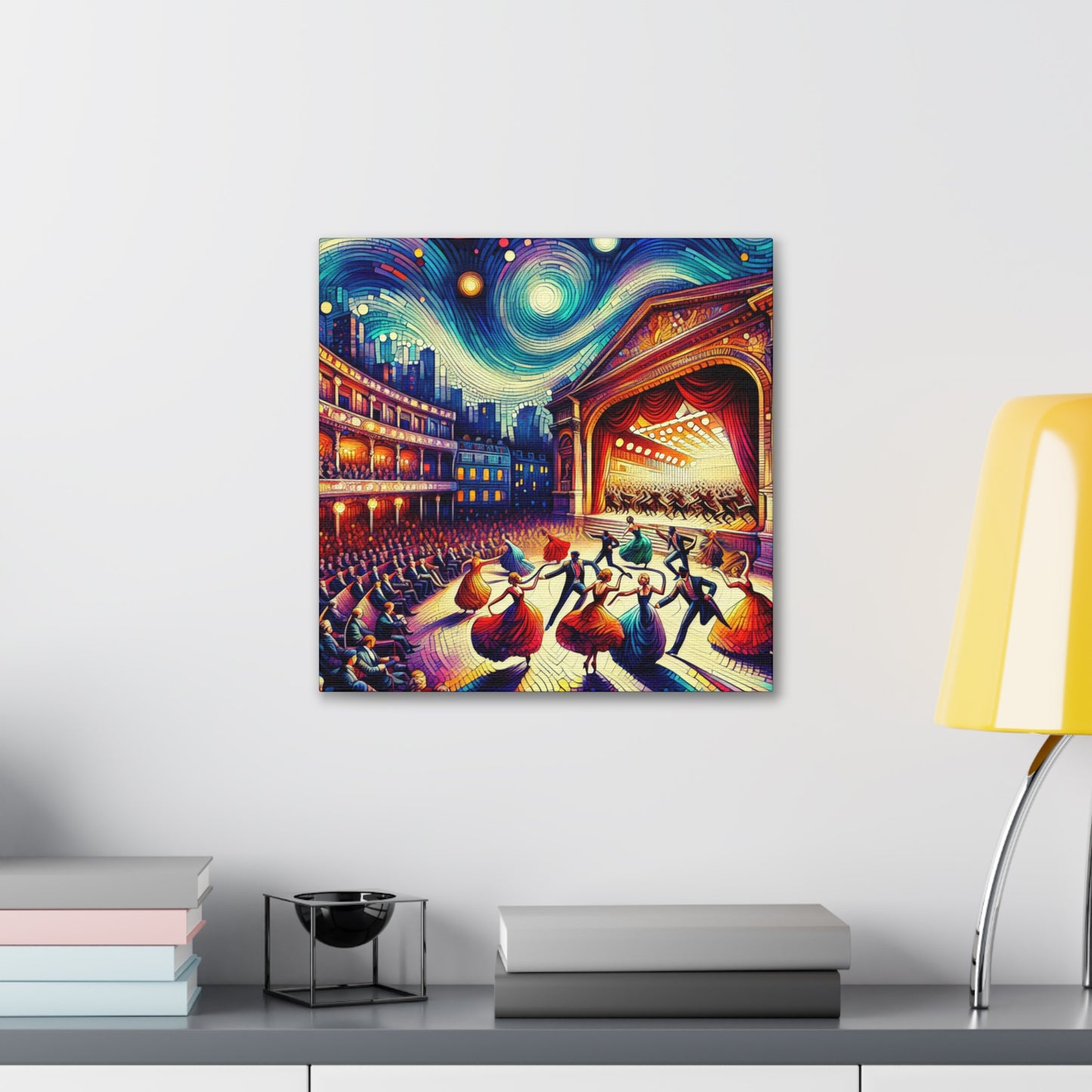 "Harmony of Melodic Colors" - Canvas