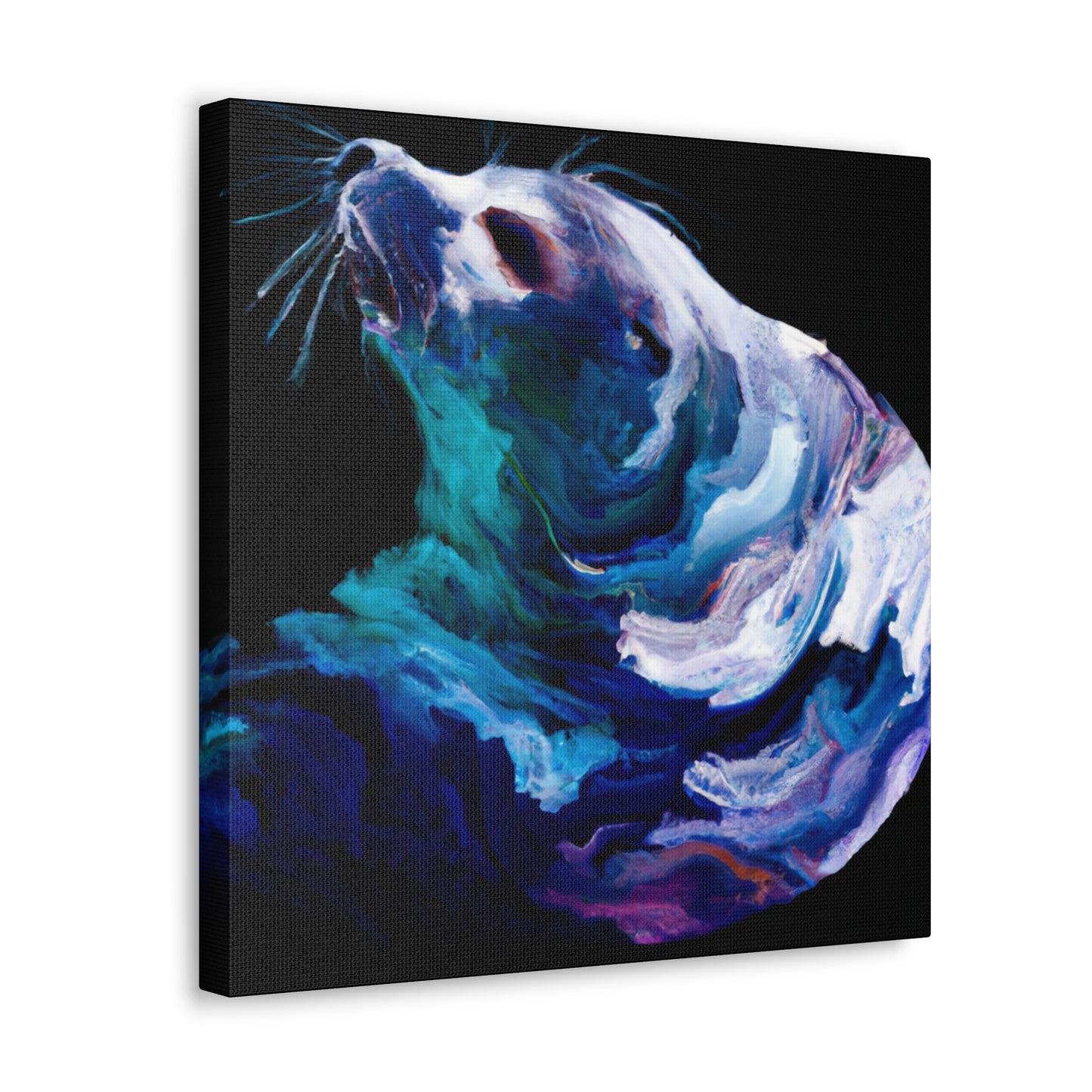 "Harp Seal Splendor" - Canvas