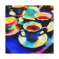 Tea Cups Galore! - Canvas