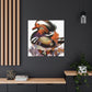 Mandarin Duck Splendor. - Canvas