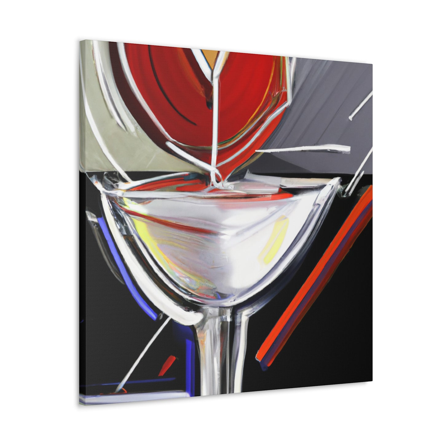 "Wine's Masquerade Ball" - Canvas