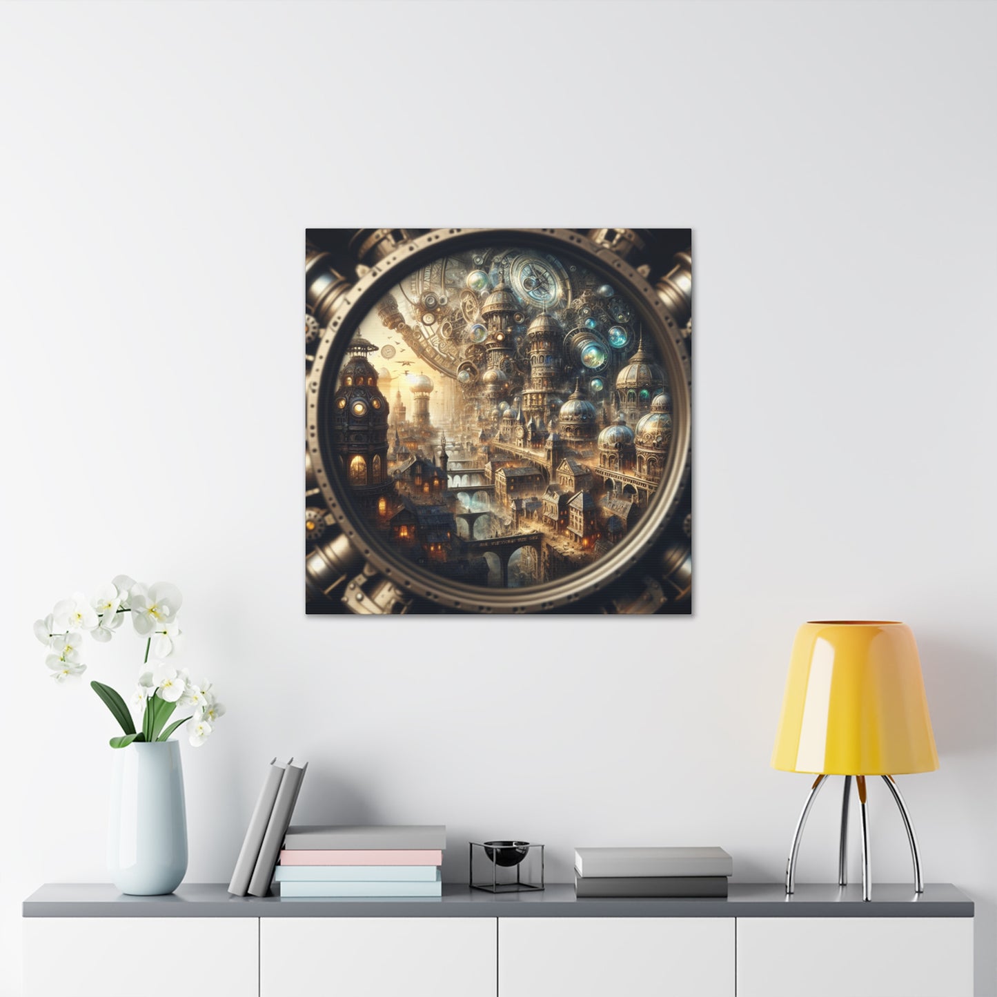 Mechanical Dreamscape Eternity - Canvas