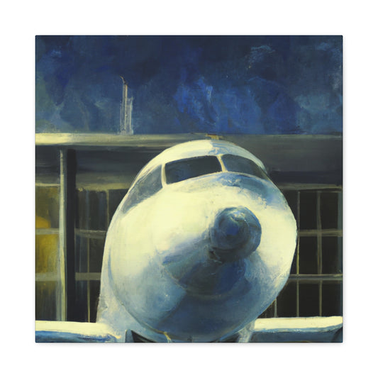 "Aeronautical Nostalgia Flight" - Canvas