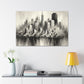 "Cityscape Serenade" - Canvas