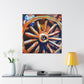 "Wheel of Colorful Dreams" - Canvas