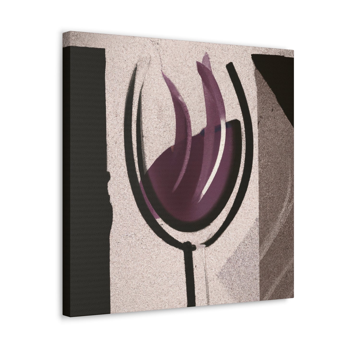 Raise a Toast Glass - Canvas