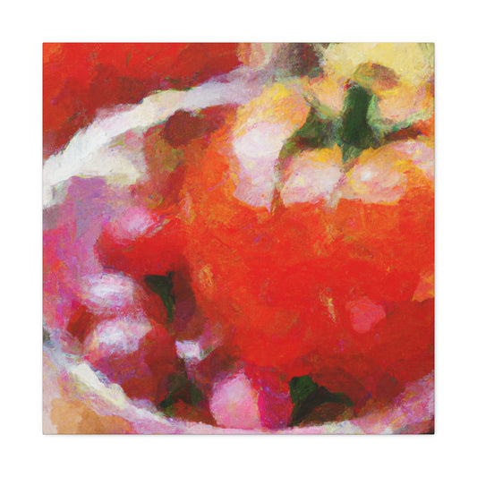 Tomato in Impasto - Canvas