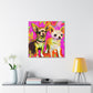 Chihuahua Impressionism - Canvas