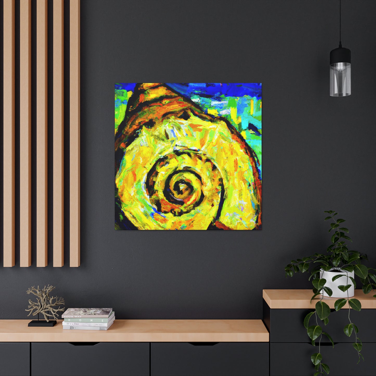 "Seascape Shell Splendor" - Canvas