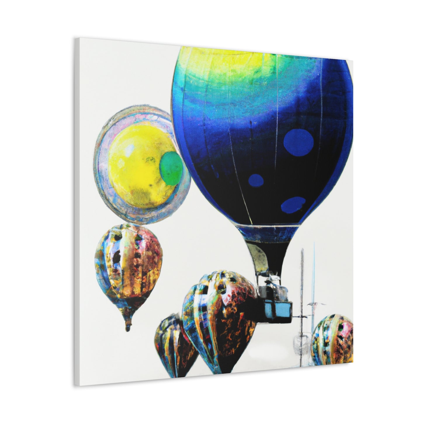 "Skyviews in Balloons" - Canvas