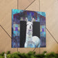 "Alpaca in Art Deco" - Canvas