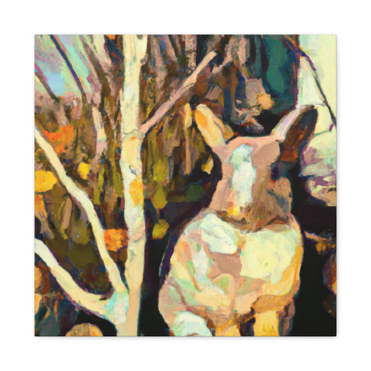 Rabbit in a Sunshine - Canvas