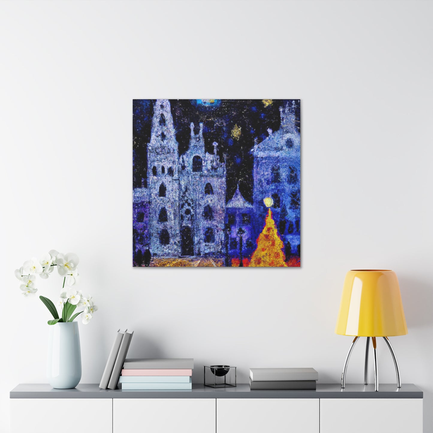 City Square Mosaic - Canvas