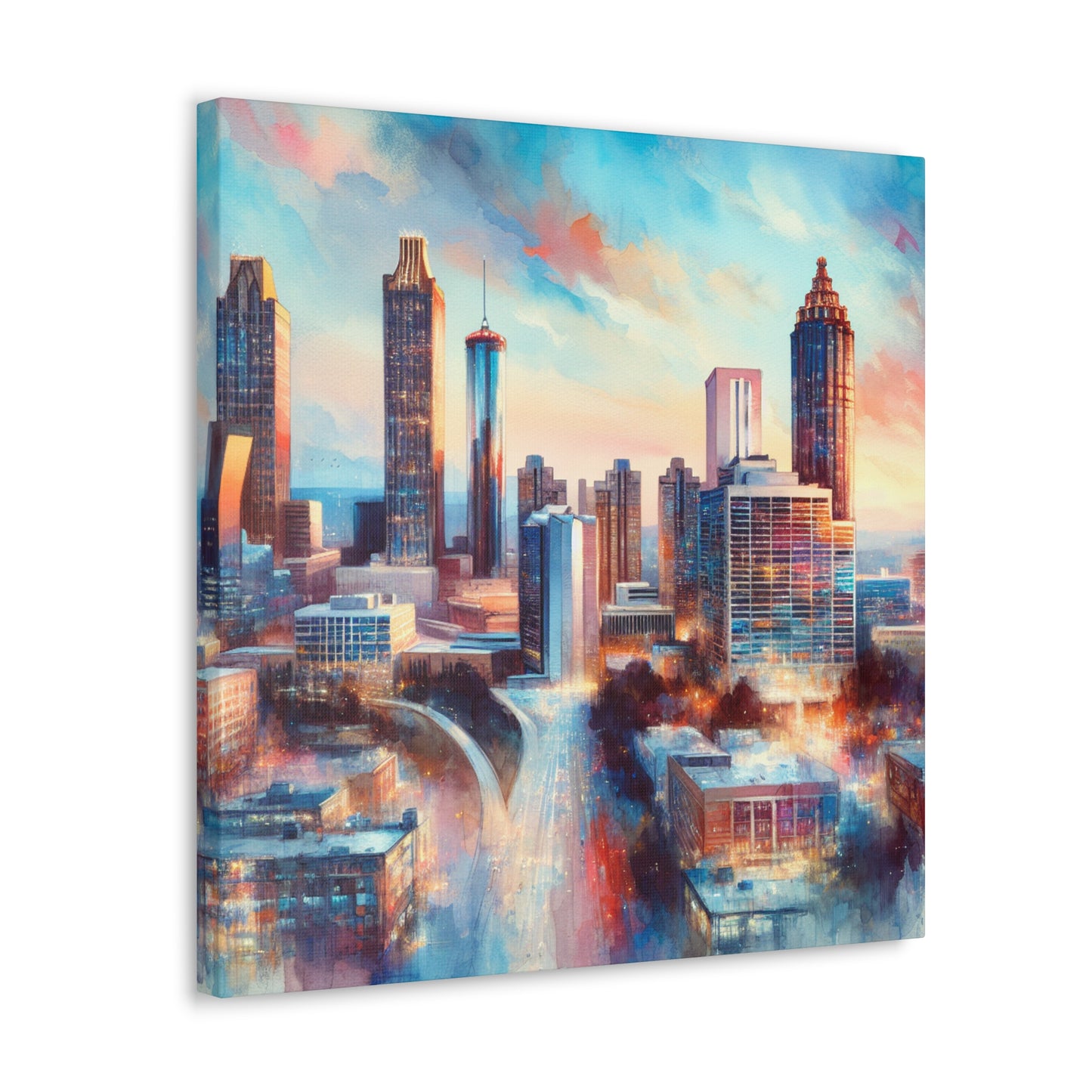 Georgia Dreamscape: Ablaze Magnolia - Canvas