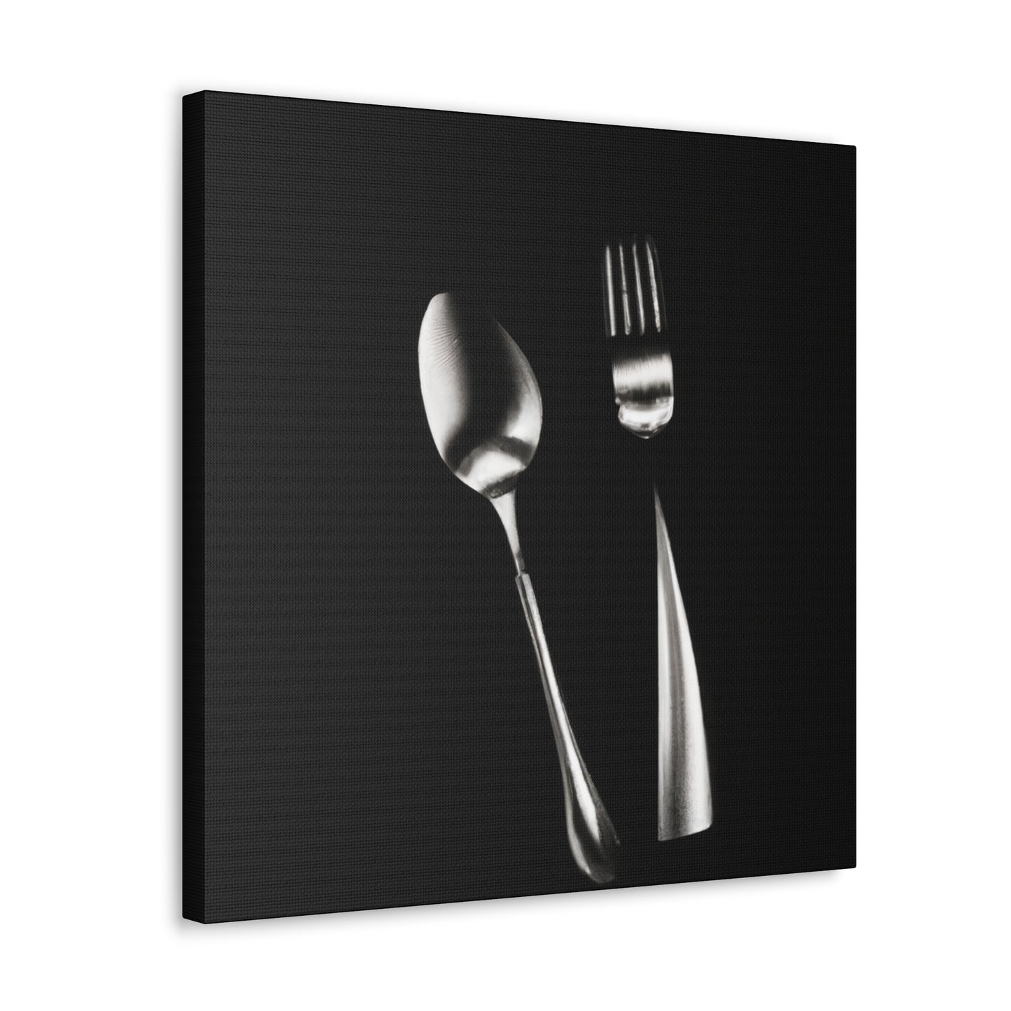 "Silverware in Simplicity" - Canvas