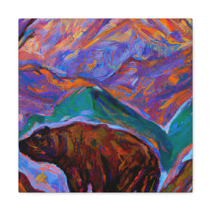 Brown Bear Awakening - Canvas