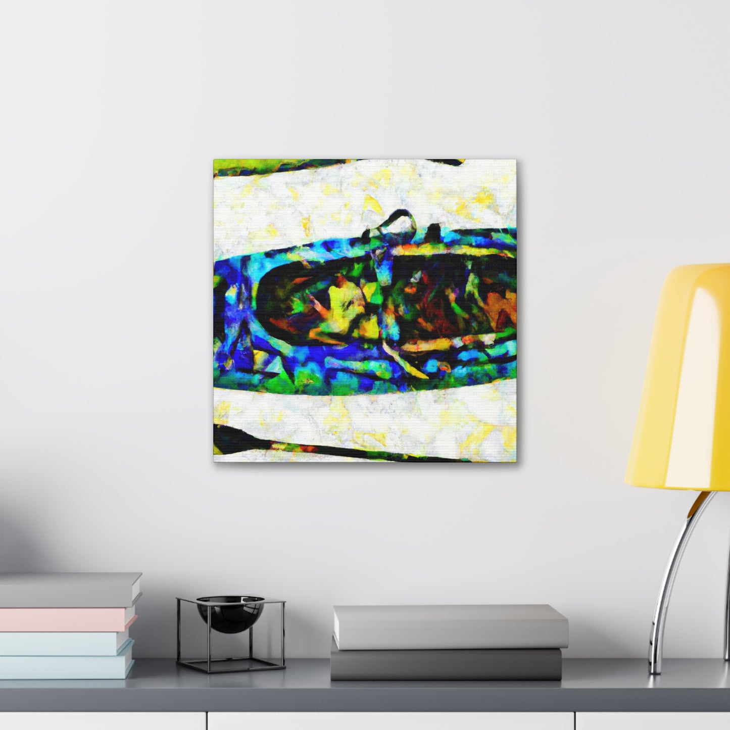 Kayak in Abstraction - Canvas