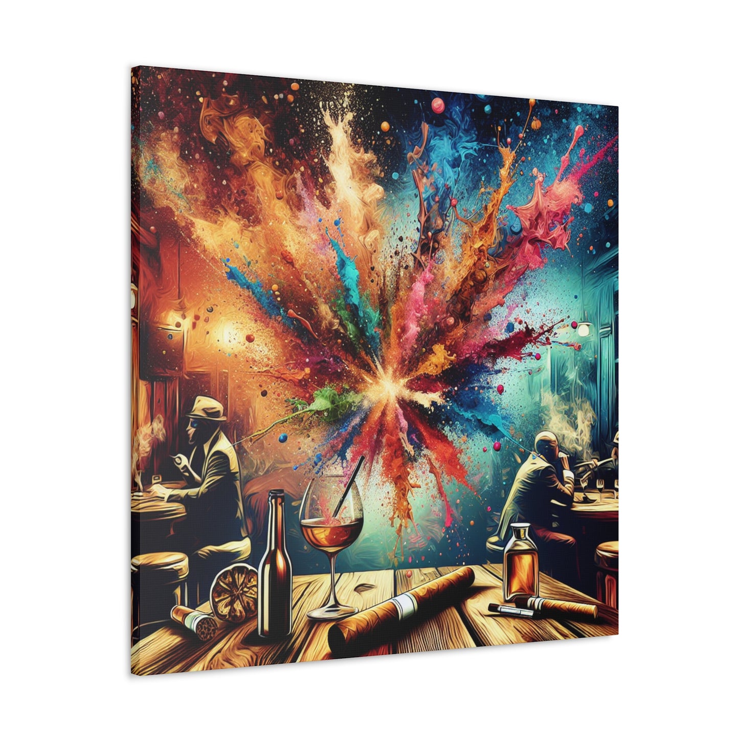 Lively Lounge Lights - Canvas